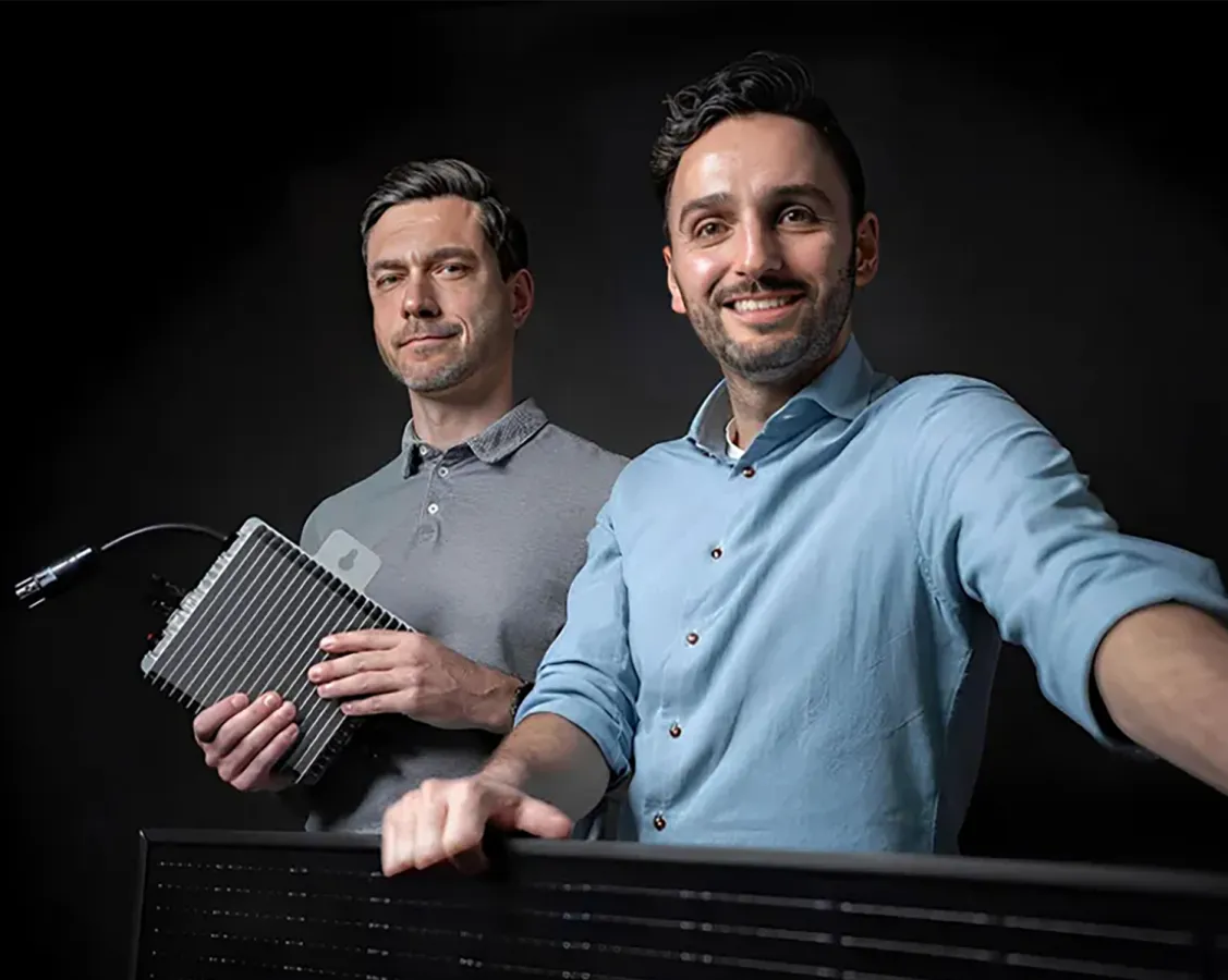 Die Co-Founder des BREAKEVEN Startups EQOH – Michael Husmann & Felix Meumann (v.li.)