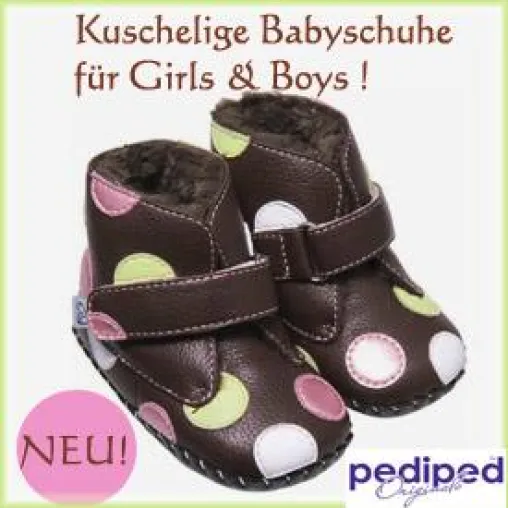 Bild: Pediped – DIE Babyschuhemarke aus USA jetzt bei FILLIfantes.de
