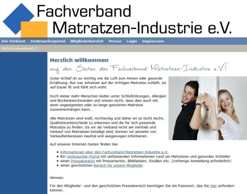 Bild: Neue Internetseite für Verbraucher zum Start der imm cologne 2013