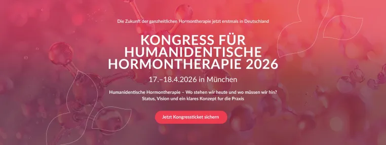 Bild: Erster Kongress für humanidentische Hormontherapie in Deutschland