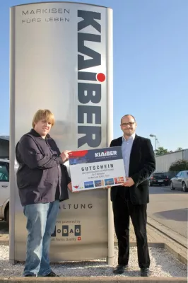 KLAIBER – Markisen fürs Leben – verlost exklusive Traumkreuzfahrt Bild: KLAIBER – Markisen fürs Leben – verlost exklusive Traumkreuzfahrt