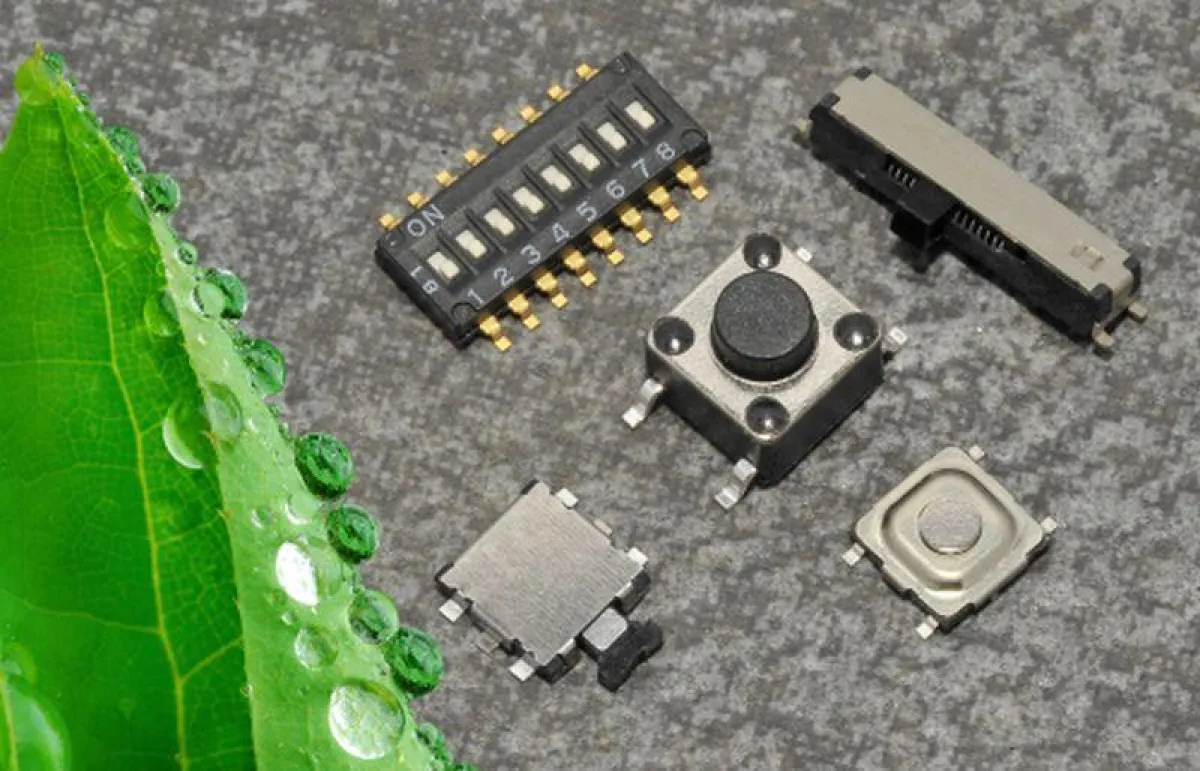 „Grüne“ Schalter und Taster - Innovative recycelbare Schalter und Taster von GREATECS