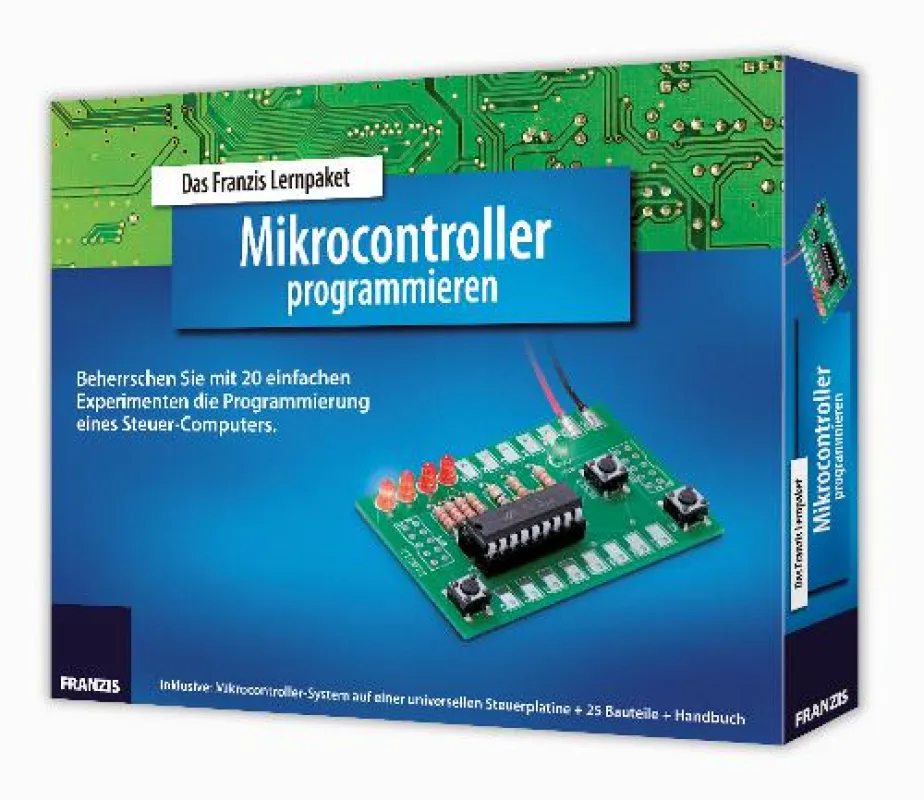 Lernpaket Mikrocontroller programmieren, Franzis Verlag
