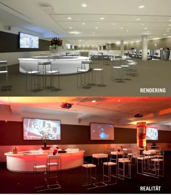 Bild: Wohnzimmeratmosphäre für die Rolling Stones