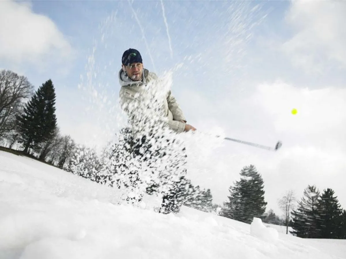 VcG Abschlag im Schnee