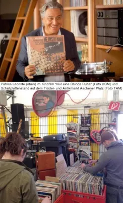 Bild: Schallplatten-Boom: Auf dem Flohmarkt geht es zu wie im neuen Kinofilm "Nur eine Stunde Ruhe"