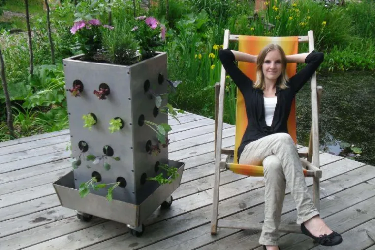 Bild: Moderne, innovative Entwicklung und Neuheit - KUBI „Ein ganzer Garten auf 1m²“