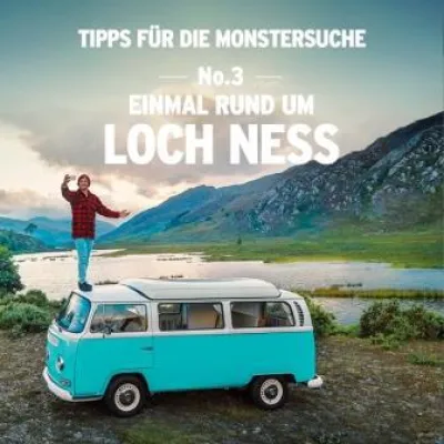Bild: Tipps für die Monsterjagd: VisitBritain launcht Nessie-Kampagne für Deutschland