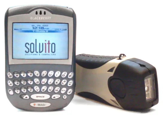 Bild: solvito präsentiert mobile Barcode-Scan-Lösung mit dem BlackBerry®