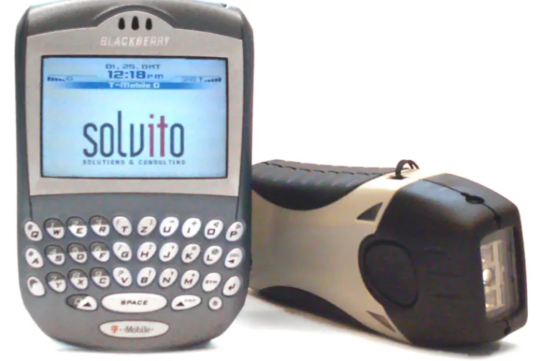Bild: solvito präsentiert mobile Barcode-Scan-Lösung mit dem BlackBerry®