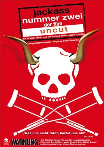 PHE: Ungeschnitten und gnadenlos: \"Jackass Nummer Zwei – Der Film Uncut\" ab 17. Mai auf DVD Bild: PHE: Ungeschnitten und gnadenlos: \"Jackass Nummer Zwei – Der Film Uncut\" ab 17. Mai auf DVD