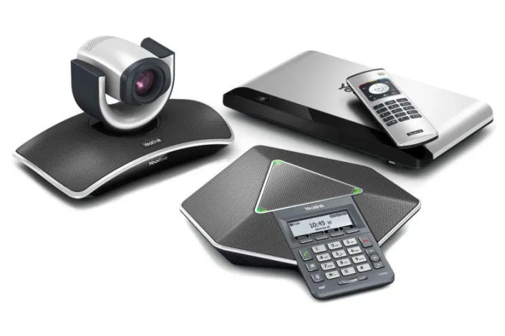 Bild: Yealink zeigt auf der CeBIT 2016 das Videokonferenzsystem VCS