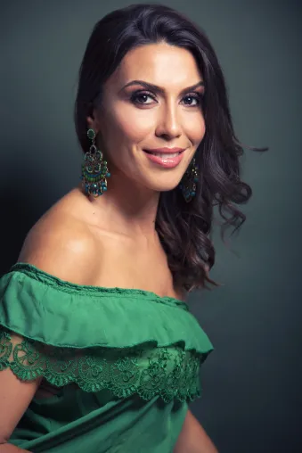 Katarina Bradić als Cassandra in Bernard Foccroulles „Klimawandel-Oper“ an der Staatsoper Berlin Bild: Katarina Bradić als Cassandra in Bernard Foccroulles „Klimawandel-Oper“ an der Staatsoper Berlin