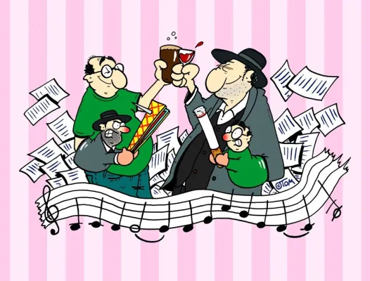 Bild: Ein Denkmal für ©TOM zum Fünfzigsten zur Museumsnacht in Kassel