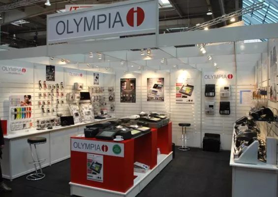Bild: Olympia stellt Portfolio für Sicherheit und Telekommunikation auf CeBIT vor