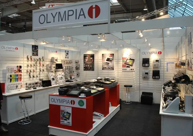 Bild: Olympia stellt Portfolio für Sicherheit und Telekommunikation auf CeBIT vor