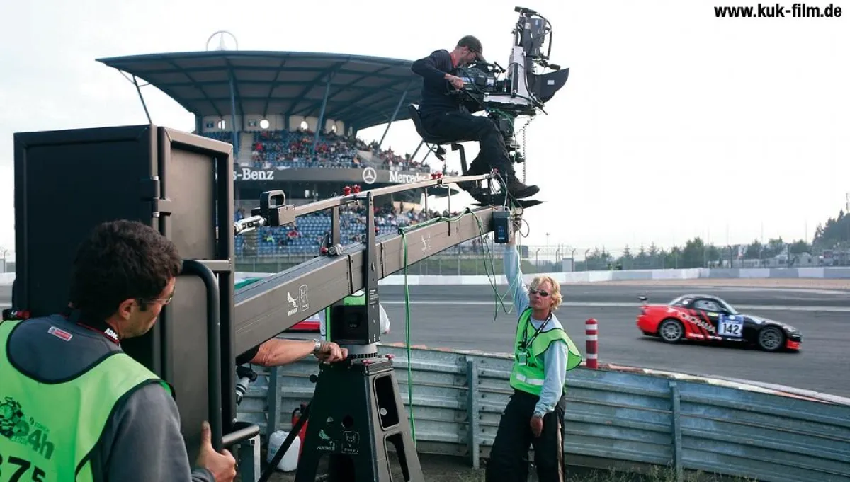 Dreharbeiten am Nürburgring für den 3D Film über das legendäre 24 h Rennen