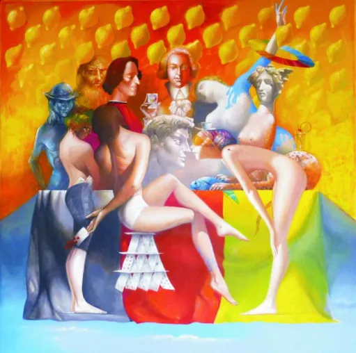 Bild: Ausstellungseröffnung "Leidenschaften" von Dimitri Vojnov, Planet Vivid Gallery