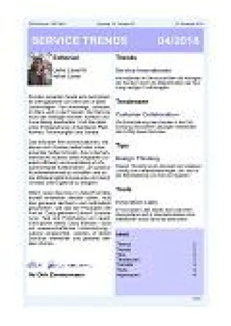 Bild: „Service mit professioneller Innovation“ – Aktuelle Ausgabe des Newsletter SERVICE TRENDS jetzt erhältlich