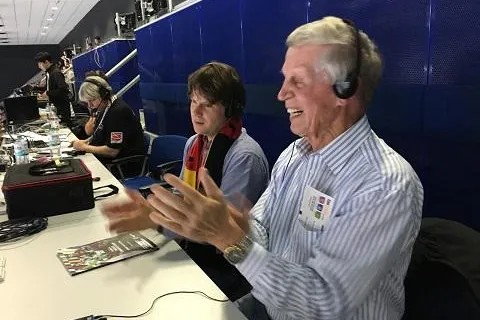 Bild: Tolle Blindenreportage-Premiere bei der Handball-WM 2019