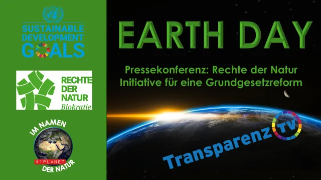 Bild: Einladung zum Pressegespräch Rechte der Natur - Initiative Grundgesetzreform: 