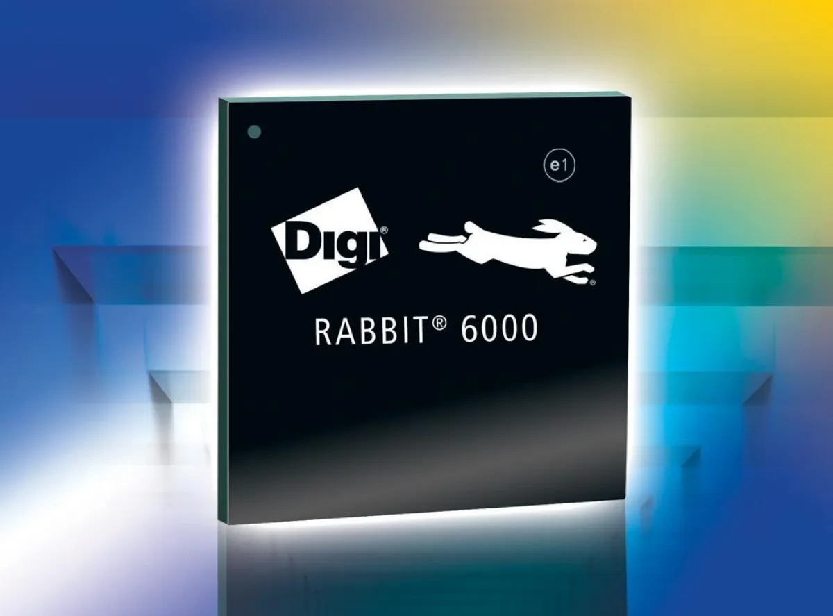 HY-LINE Computer Components - Rabbit 6000 - das erste eingebettete Ein-Chip-System (SoC) von Rabbit Semiconductors