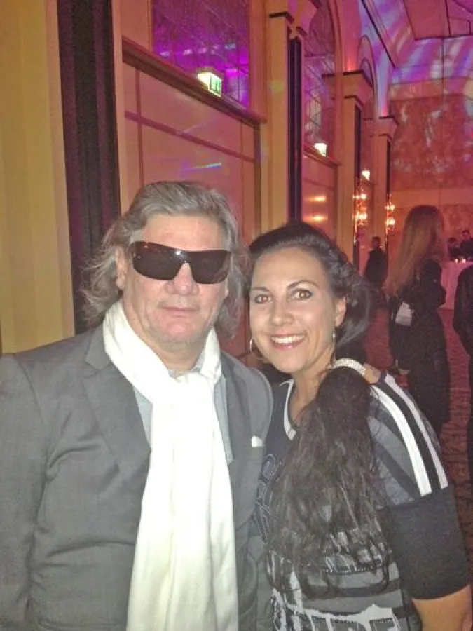 Birgit Wagner mit Claude-Oliver Rudoph