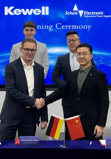 Bild: SCHULZ ELECTRONIC SCHLIESST STRATEGISCHE PARTNERSCHAFT MIT KEWELL TECHNOLOGY