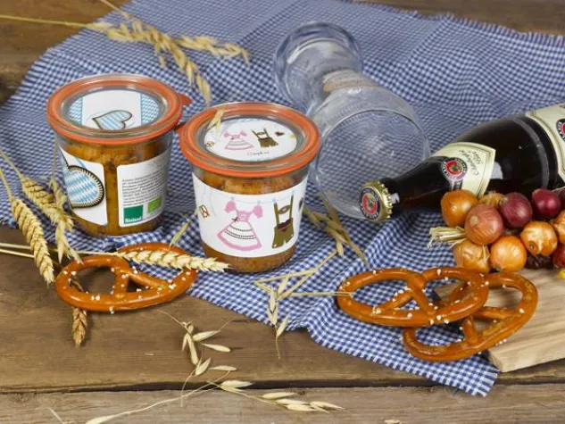 Bild: O´zapft ist für Kuchen im Glas