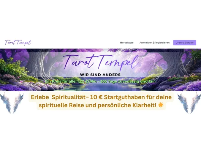 Tarot-Tempel wo moderne Lebensberatung und Spiritualität zusammentreffen Bild: Tarot-Tempel wo moderne Lebensberatung und Spiritualität zusammentreffen