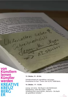 Bild: Schreibwerkstatt und Lesung mit Jenny-Mai Nuyen