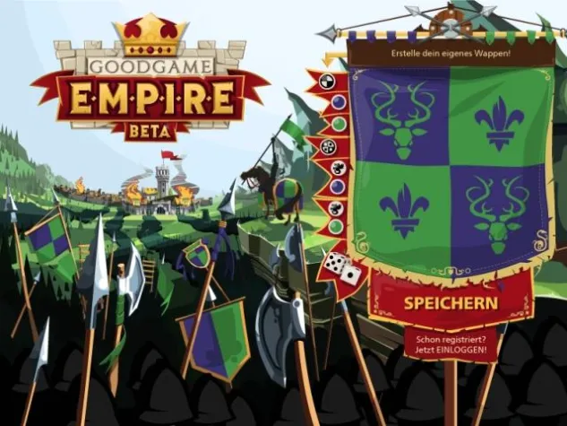 Bild: Der Kampf um das Königreich in Goodgame Empire