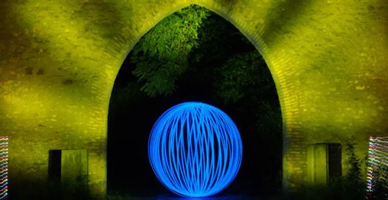 Bild: Lightpainting Fotografie in Worms