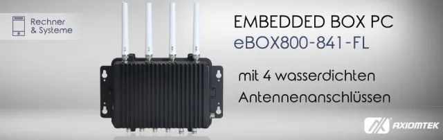 Bild: Das neue lüfterlose Embedded-System mit Schutzklasse IP67