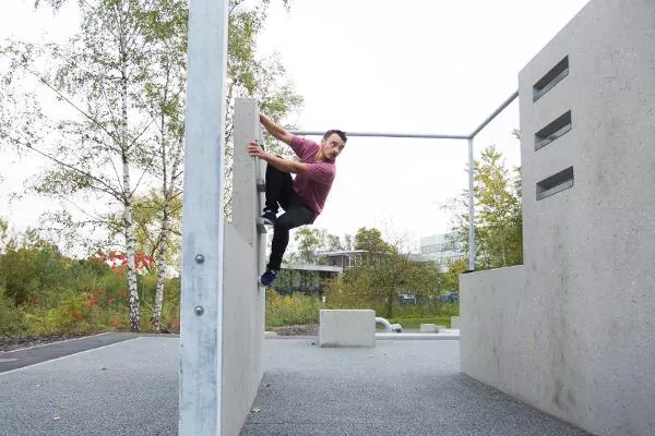 Bild: Wie Parkour-Anlagen zur Sport- und Begegnungsstätte werden