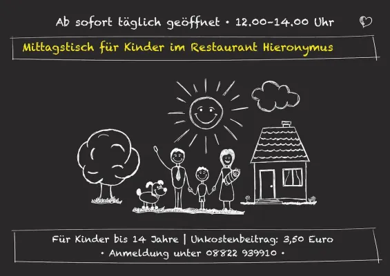 Hieronymus hilft: Mittagstisch für Kinder bis 14 Jahren Bild: Hieronymus hilft: Mittagstisch für Kinder bis 14 Jahren