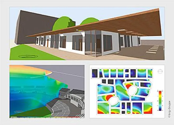 Bild: Gebäude- und Energiesimulation mit DesignBuilder