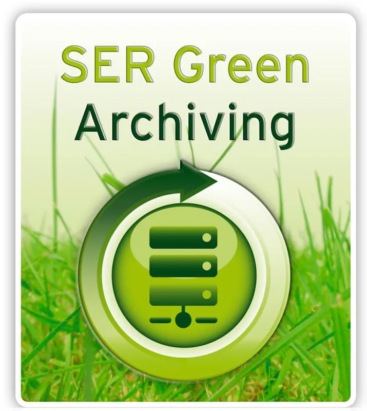 SER Green Archiving spart Geld und schont die Umwelt
