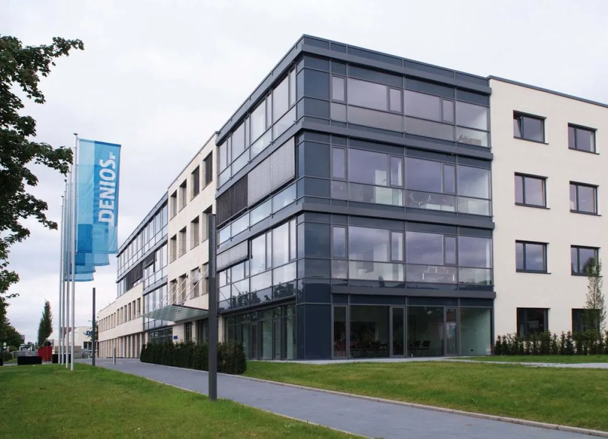 Das Verwaltungsgebäude der DENIOS AG in Bad Oeynhausen