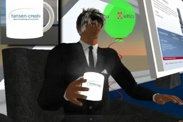 Second Life Marketing - hansen-creativ stellt Merchandising Linie vor Bild: Second Life Marketing - hansen-creativ stellt Merchandising Linie vor