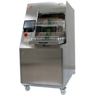 Bild: COMPACLEAN - Automatisches Sprühreinigungs-System für bestückte Leiterplatten, Fehldrucke und Lötrahmen