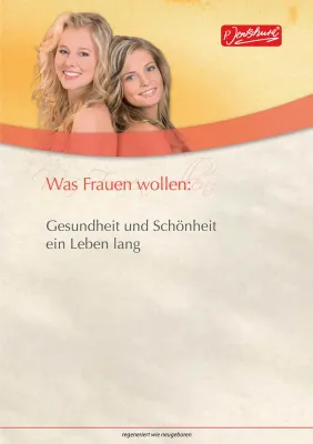 Bild: Für lang anhaltende Schönheit und Vitalität - Neuer Frauenratgeber von Dr. h. c. Peter Jentschura