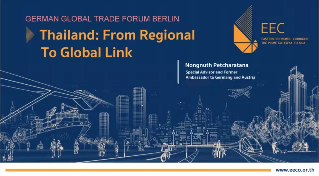 Bild: Thailand und Deutschland auf dem Weg in die eMobilität: Präsentation auf dem 26. Automobil Kongress 2022