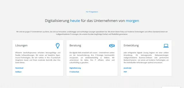 Bild: ? IAS Bonn GmbH launcht neue Website: Klare Lösungen für digitale Herausforderungen
