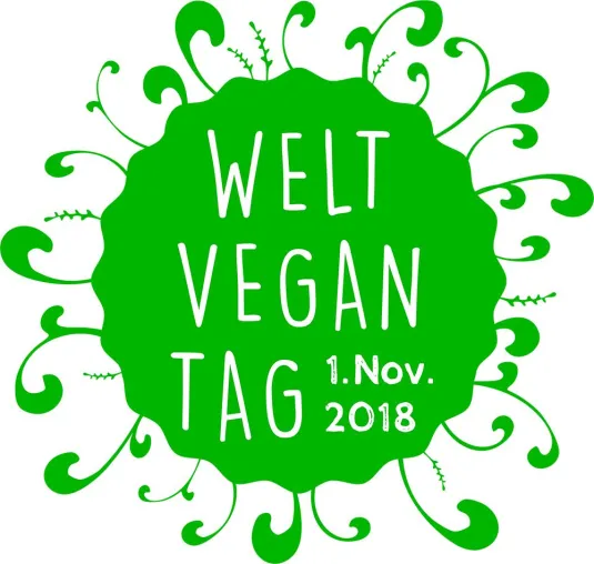 Am 1. November ist Weltvegantag 2018! Bild: Am 1. November ist Weltvegantag 2018!