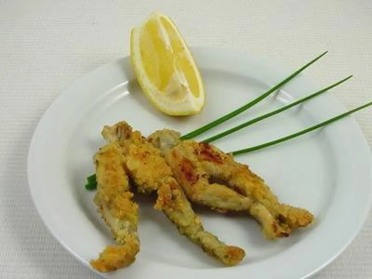 gebratene Froschschenkel
