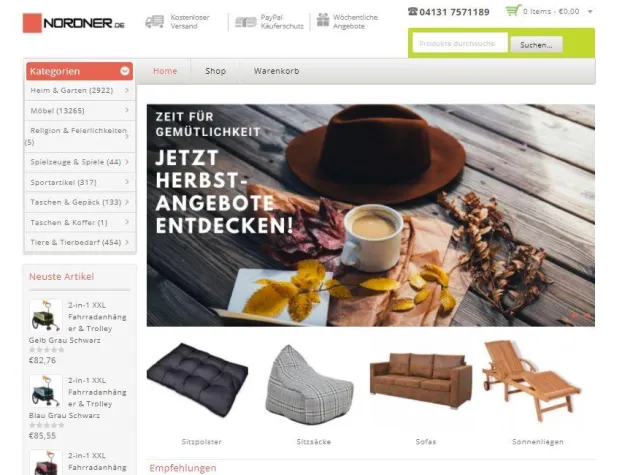 Die Firma NORDNER.de startet neue Online-Plattform Bild: Die Firma NORDNER.de startet neue Online-Plattform