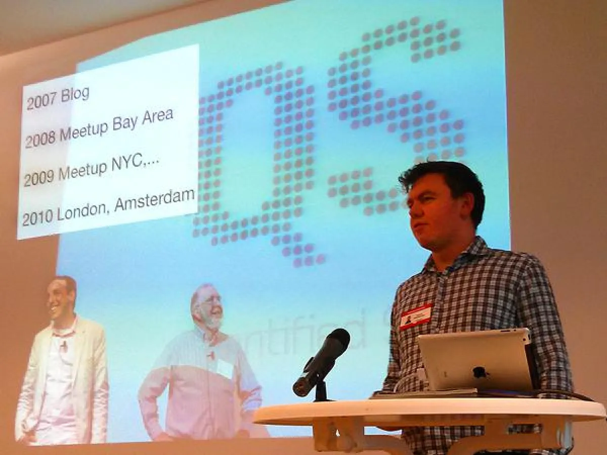 Florian Schumacher aus München beschreibt die Entstehung der Quantified-Self-Bewegung