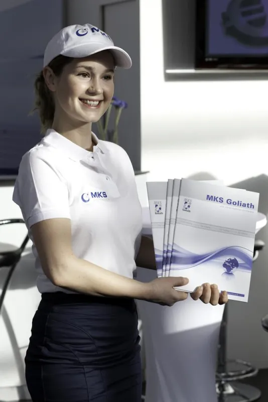 Die MKS AG ist erneut auf der CeBIT vertreten.