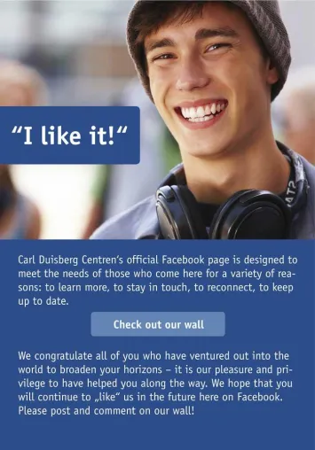 Bild: Carl Duisberg Centren starten ihre neue Social Media Strategie mit einer Videoserie auf Facebook